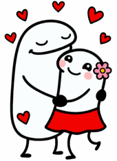 dia dos namorados flork desenho simples2