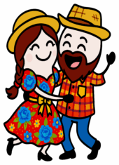 festa junina flork of cows arraial3