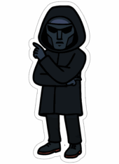 round six personagem cartoon villain