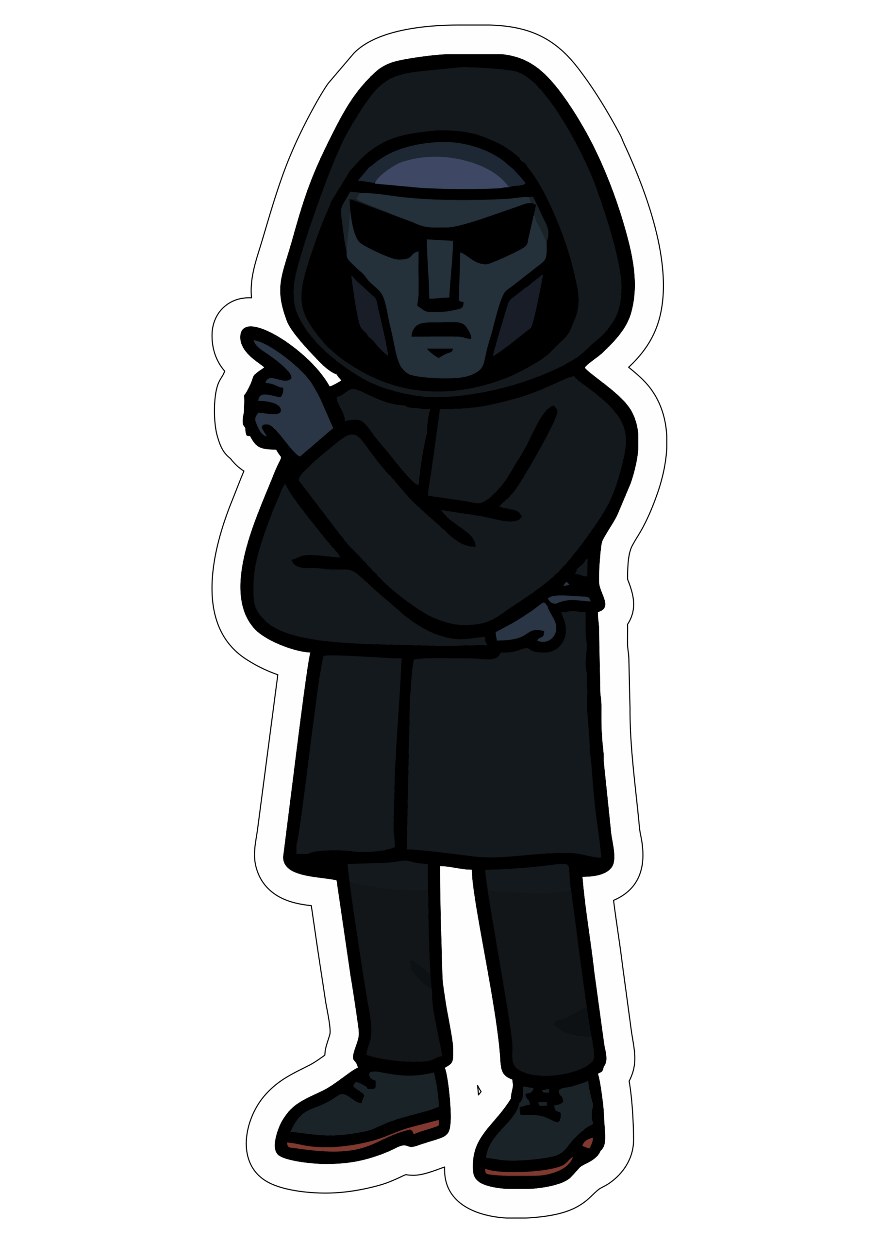 Squid game cartoon Oh Il-nam player 001 netflix series transparent background png