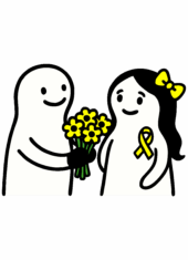 setembro amarelo flork of cows presente