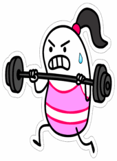 flork of cows figurinhas para redes sociais academia e crossfit