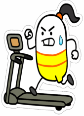 flork of cows figurinhas redes sociais academia maromba