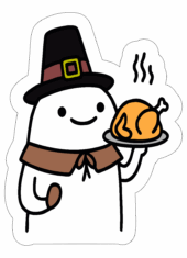 flork of cows dia de ação de graças