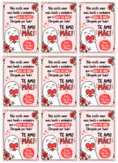 cartão para o dia das mães com frase 9 imagens