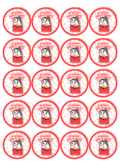 dia das mães adesivo redondo a melhor mãe do mundo flork of cows 20 imagens