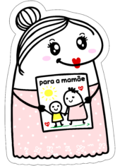 dia das mães flork of cows figurinhas legais desenho simples