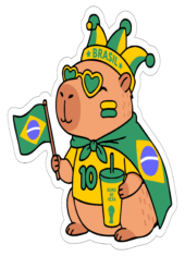 copa do mundo capivara verde e amarelo rumo ao hexa
