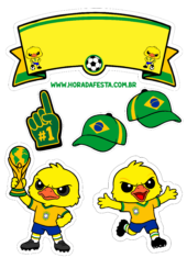 topo de bolo para imprimir copa do mundo canarinho pistola e outras tags